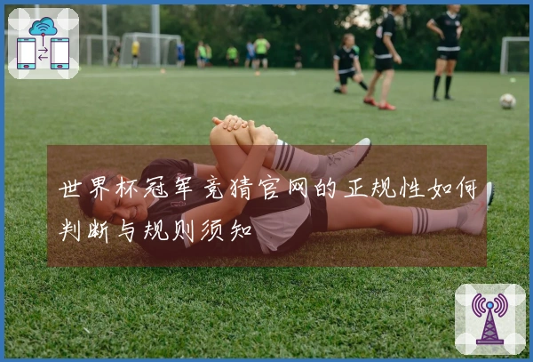 世界杯冠军竞猜官网的正规性如何判断与规则须知