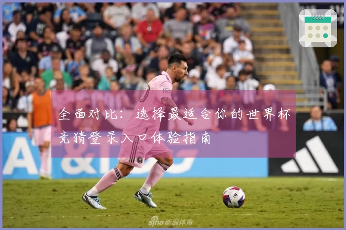 全面对比：选择最适合你的世界杯竞猜登录入口体验指南
